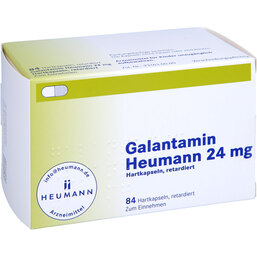 Abbildung: Galantamin Heumann 24 mg Hartkapseln retardiert 84 St, Retard-Kapseln PZN 09632902