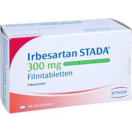 Abbildung: Irbesartan STADA 300 mg Filmtabletten 98 St, Filmtabletten PZN 09637012