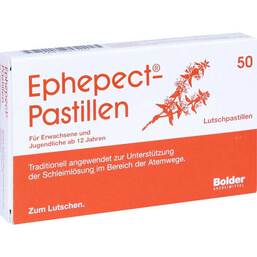 Abbildung: Ephepect Pastillen 50 St, Pastillen PZN 09643165