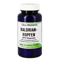 Abbildung: Baldrian Hopfen GPH Kapseln 100 St, Kapseln PZN 09645253