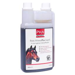 Abbildung: PHA Basis Mineral Plus Liquid für Pferde 1000 ml, Saft PZN 09670653
