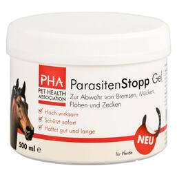 Abbildung: PHA Parasitenstopp für Pferde Gel Gel, 500 ml PZN 09670972