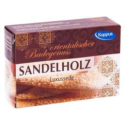Abbildung: Kappus Sandelholz Luxusseife Seife, 100 g PZN 09685778