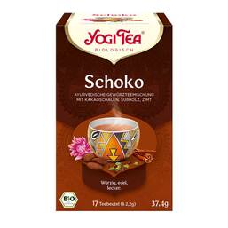 Abbildung: Yogi Tea Schoko Bio Filterbeutel, 17X2.0 g PZN 09687518