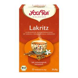 Abbildung: Yogi Tea Lakritz Bio Filterbeutel, 17X1.8 g PZN 09687547