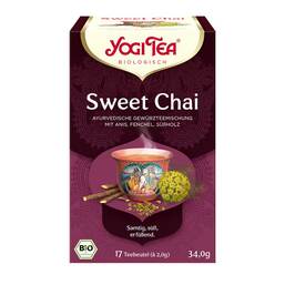 Abbildung: Yogi Tea Sweet Chai Bio Filterbeutel, 17X2 g PZN 09687702