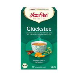 Abbildung: Yogi Tea Glückstee Bio Filterbeutel, 17X1.8 g PZN 09687978