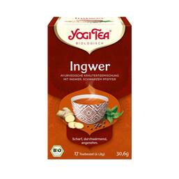 Abbildung: Yogi Tea Ingwer Bio Filterbeutel, 17X1.8 g PZN 09688050