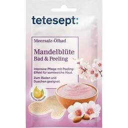 Abbildung: Tetesept Meersalz-Ölbad Mandelblüte 65 g, Salz PZN 09692040