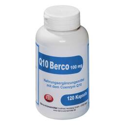 Abbildung: Q10 Berco 100 mg Kapseln 120 St, Kapseln PZN 09695587