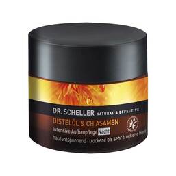 Abbildung: Dr. Scheller Distelöl & Chiasamen Intensive Aufbaupflege Nacht Nachtcreme, 50 ml PZN 09701106