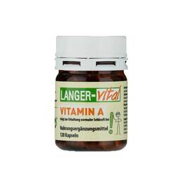 Abbildung: Vitamin A 800 µg Kapseln Kapseln, 120 St PZN 09701230