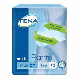 Abbildung: TENA Pants Plus L bei Inkontinenz 8 St PZN 09703565