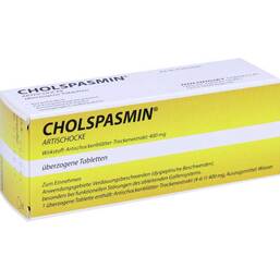 Abbildung: Cholspasmin Artischocke überzogene Tabletten 30 St, Überzogene Tabletten PZN 09705297