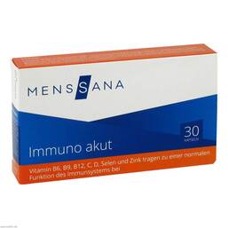 Abbildung: Immuno akut Menssana Kapseln 30 St, Kapseln PZN 09706747 