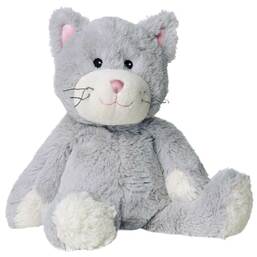 Abbildung: Wärme Stofftier Katze grau 1 St PZN 09707557