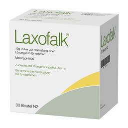 Abbildung: Laxofalk Beutel Pulver 30 St, Pulver zur Herstellung einer Lösung zum Einnehmen PZN 09711524