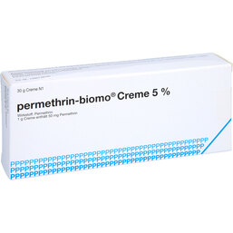 Abbildung: Permethrin biomo Creme 5% 30 g, Creme PZN 09716651