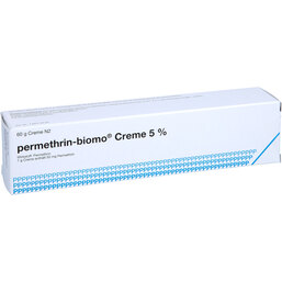 Abbildung: Permethrin biomo Creme 5% 60 g, Creme PZN 09716668