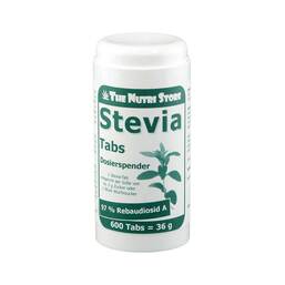 Abbildung: Stevia 97% Rebaudiosid A Tabs im Dosierspender Tabletten, 600 St PZN 09720776