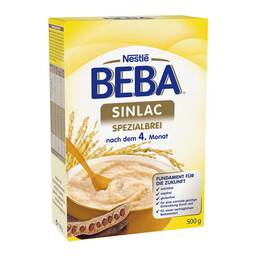 Abbildung: Nestle Beba sinlac mit Bifidus BL Pulver Pulver, 500 g PZN 09721095