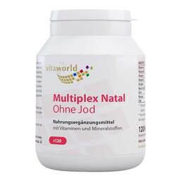 Abbildung: Multiplex Natal ohne Jod Kapseln 120 St, Kapseln PZN 09722640