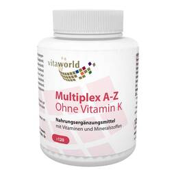 Abbildung: Multiplex A-Z ohne Vitamin K Kapseln 120 St, Kapseln PZN 09722663