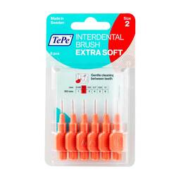 Abbildung: Tepe Interdentalbürste x-weich 0,5mm 6 St, Zahnbürste PZN 09724805
