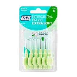 Abbildung: Tepe Interdentalbürste x-weich 0,8mm 6 St, Zahnbürste PZN 09724863