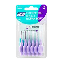 Abbildung: Tepe Interdentalbürste x-weich 1,1mm 6 St, Zahnbürste PZN 09724892