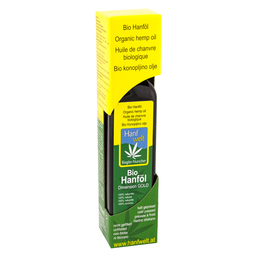 Abbildung: Hanföl Bio kalt gepresst ungefiltert 250 ml PZN 09727749