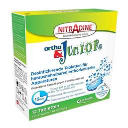 Abbildung: Nitradine Ortho & Junior Tabletten 12 St, Tabletten PZN 09738397