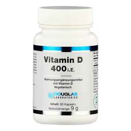 Abbildung: Vitamin D 400 I.E. Kapseln 60 St, Kapseln PZN 09745500