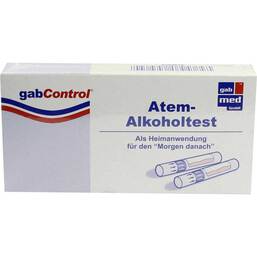 Abbildung: Gabcontrol Homelab Atem-Alkoholtest Test, 3 St PZN 09748272