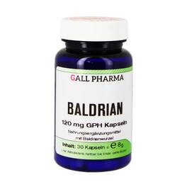 Abbildung: Baldrian 120 mg GPH Kapseln 30 St, Kapseln PZN 09748846