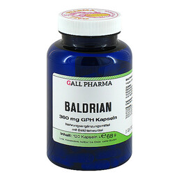 Abbildung: Baldrian 360 mg GPH Kapseln 120 St, Kapseln PZN 09748958