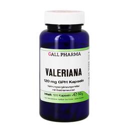 Abbildung: Valeriana 120 mg GPH Kapseln 120 St, Kapseln PZN 09749260