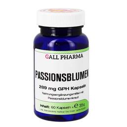 Abbildung: Passionsblumen 289 mg GPH Kapseln 60 St, Kapseln PZN 09749426