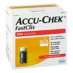 Abbildung: Accu Chek Fastclix Lanzetten 204 St, Lanzetten PZN 09749969