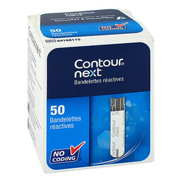 Abbildung: Contour next Sensoren Teststreifen - Orifarm Teststreifen, 50 St PZN 09751624