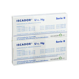 Abbildung: Iscador U c.Hg Serie II Injektionslösung 14X1 ml, Injektionslösung PZN 09751742 