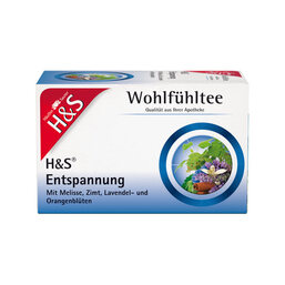 Abbildung: H&S Entspannung Filterbeutel Filterbeutel, 20X1.8 g PZN 09757348