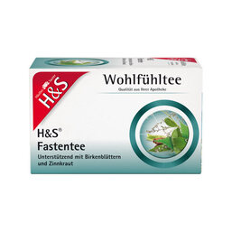 Abbildung: H&S Wohlfühltee Fastentee Filterbeutel Filterbeutel, 20X1.5 g PZN 09757360