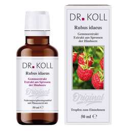 Abbildung: Gemmoextrakt Himbeere Tropfen Tropfen, 50 ml PZN 09762639