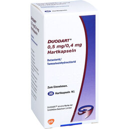 Abbildung: Duodart 0,5 mg / 0,4 mg Hartkapseln 30 St, Hartkapseln PZN 09764503