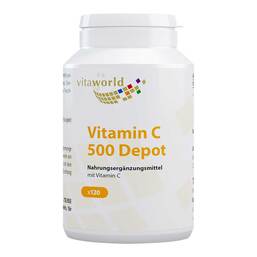Abbildung: Vitamin C 500 depot Kapseln Kapseln, 120 St PZN 09771549