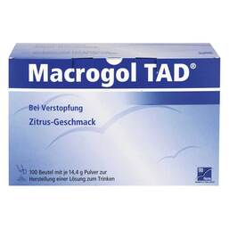 Abbildung: Macrogol TAD Pulver 100 St, Pulver PZN 09775895