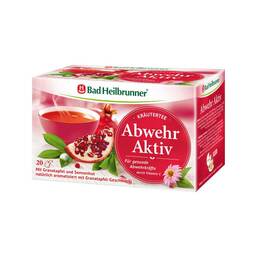 Abbildung: Bad Heilbrunner Kräutertee Abwehr Aktiv Filterbeutel, 20 St PZN 09782056