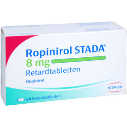 Abbildung: Ropinirol STADA 8 mg Retardtabletten 84 St, Retard-Tabletten PZN 09783297