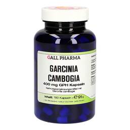 Abbildung: Garcinia Cambogia 400 mg GPH Kapseln Kapseln, 180 St PZN 09783305